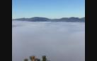 La niebla cubre la Cuenca de Pamplona
