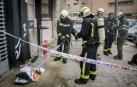 Desalojados 15 vecinos por un incendio en un bar de Pamplona