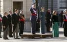 Felipe VI en la ceremonia de la Pascua Militar en el Palacio Real.