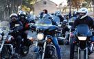 Motos contra el frío y el Cierzo en Ribaforada