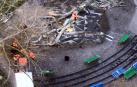 Dos heridos al caerles un árbol en la Vuelta del Castillo de Pamplona