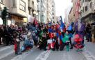 Colorido por las calles de la capital ribera durante los Carnavales celebrados el domingo 11 de febrero.