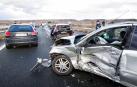 Una granizada provoca una colisión múltiple de 20 vehículos en La Rioja