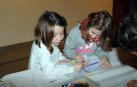 El Museo de Castejón, dentro de su programa 'El museo y los niños', organizó el sábado 17 de febrero un taller de pintura infantil. Con esta actividad, titulada 'Nos divertimos pintando y jugando con Jakue Ayestarán', el centro cultural propuso una mañana diferente a los más  pequeños de Castejón.