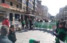 La PAH se concentra en Pamplona para exigir que se apruebe su ley de vivienda
