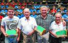 Miguel Gallastegi, figura de la pelota vasca, celebra su 100 cumpleaños