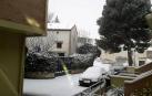 Estampas de todos los rincones de Navarra bajo el manto blanco caído el último día de febrero.