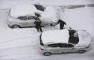 La nevada en Navarra cancela vuelos y autobuses y corta el tráfico de trenes