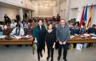 Una delegación de la UNESCO visita centros educativos de Pamplona