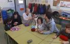 Tejiendo en las aulas de Barásoain