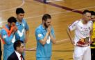 Muere el utillero del Movistar Inter en pleno partido en Segovia