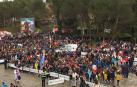 La misa en la explanada del Castillo congrega a miles de peregrinos de la primera Javierada de 2018