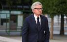 Enrique Goñi, exdirector general de Caja Navarra, llega a la tercera sesión del juicio contra Cervera.