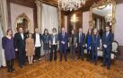 Foto del equipo de gestión del proyecto en Navarra. En el centro Manu Ayerdi y a su izquierda en la imagen, la coordinadora Céline Tougeron.