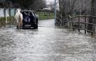 Algunas localidades como Pamplona y Huarte han activado este martes la alerta por riesgo de inundación debido a la crecida de los ríos.