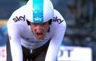 Poels se luce en la contrarreloj y Luis León sigue líder
