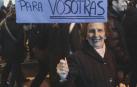 La anciana de 8M que emociona: "Lo que no tuve para mí, que sea para vosotras"