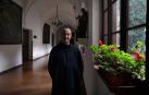 Óscar, el "alma viajera" que ingresó en Leyre como monje benedictino