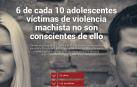 Además, la violencia machista en los adolescentes.