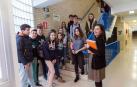 Estudiantes del IESO Bardenas Reales.