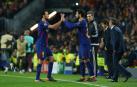 Busquets, tres semanas de baja por una fractura en un dedo del pie
