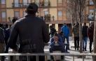 Tensión entre senegaleses concentrados en Lavapiés y la Policía