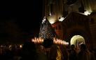 La Dolorosa ya descansa en la Catedral de Pamplona