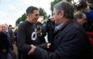 Miguel Induráin y Óscar Freire vuelven al pelotón por un día
