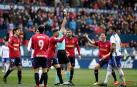 Osasuna se estrella contra Cristian y Borja Iglesias le pone la puntilla