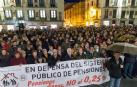 Manifestación en Tudela por las pensiones dignas.