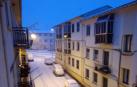 La nieve podría dejar un espesor de hasta 4 centímetros en Pamplona