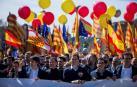 SCC reúne a miles de personas en Barcelona para exigir "seny" y nuevo Govern 