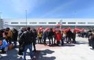 Masivo seguimiento de la huelga de los trabajadores de Amazon en España