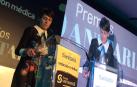 María Chivite recibe el "Premio Sanitaria" en la categoría de "política"