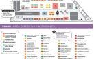 Plano con las 50 empresas de Expofamily, la agenda y los espacios de ocio.