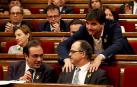 El Parlament rechaza la investidura de Turull por la abstención de la CUP