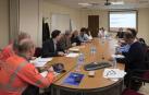 La Comisión de Seguimiento de las obras de los túneles de Belate y Almandoz se reune