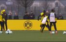 Usain Bolt se entrena con el Borussia Dortmund