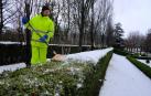 La primavera llegó el pasado martes a las 17.15 horas. La Taconera pamplonesa fue el lugar escogido para 'esperar' a la estación de la luz.