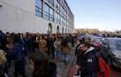 Miles de personas se dan cita en la UPNA para la oposición de Enfermería
