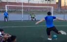 El penalti de un futbolista aficionado argentino que se ha hecho viral