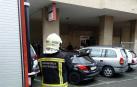 Un intoxicado en el incendio de una cocina en Barañáin