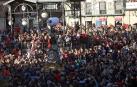 Tudela madruga este domingo para ver la Bajada del Ángel