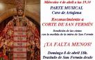 La Corte de San Fermín será homenajeada en la cuarta misa de la escalera