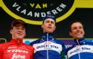 Terpstra vuela para ganar el Tour de Flandes con Gilbert de escudero