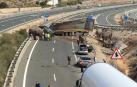 Vuelca un camión con elefantes en Pozo Cañada (Albacete)