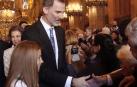 Los Reyes, en la misa de Resurrección en Palma
