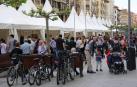 Numeroso puestos de librerías ofrecieron descuentos a los navarros en la Avenida Carlos III