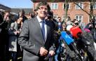 Carles Puigdemont sale de la prisión alemana de Neumünster tras pagar la fianza