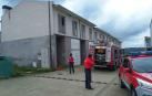 Los bomberos sofocan un incendio en una casa "ocupada" en Barasoain